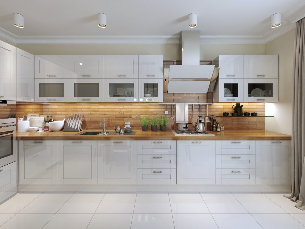 Kitchen contemporary style- Does painting cabinets increase home value